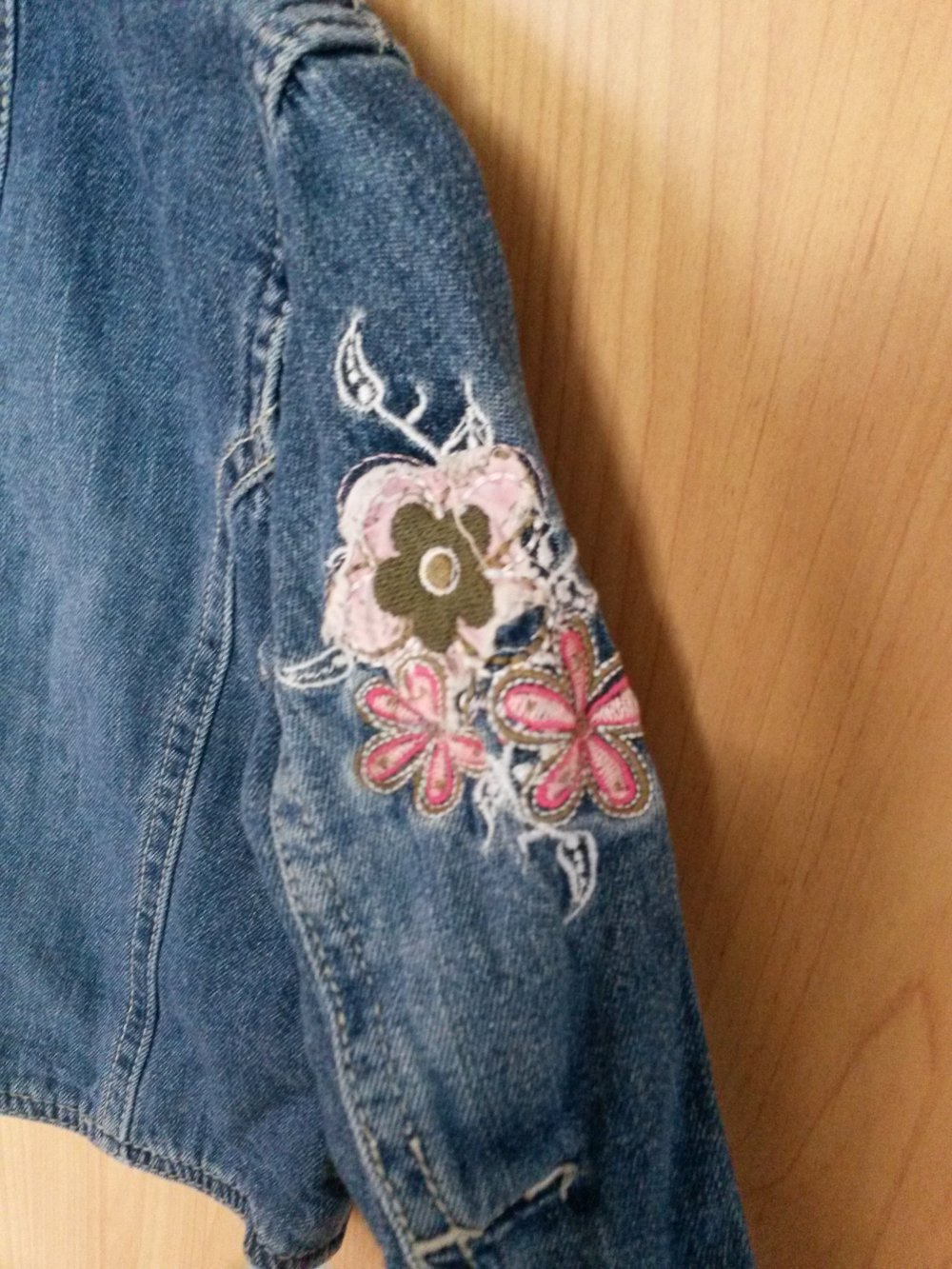 schöne Jeansjacke in Gr. 68