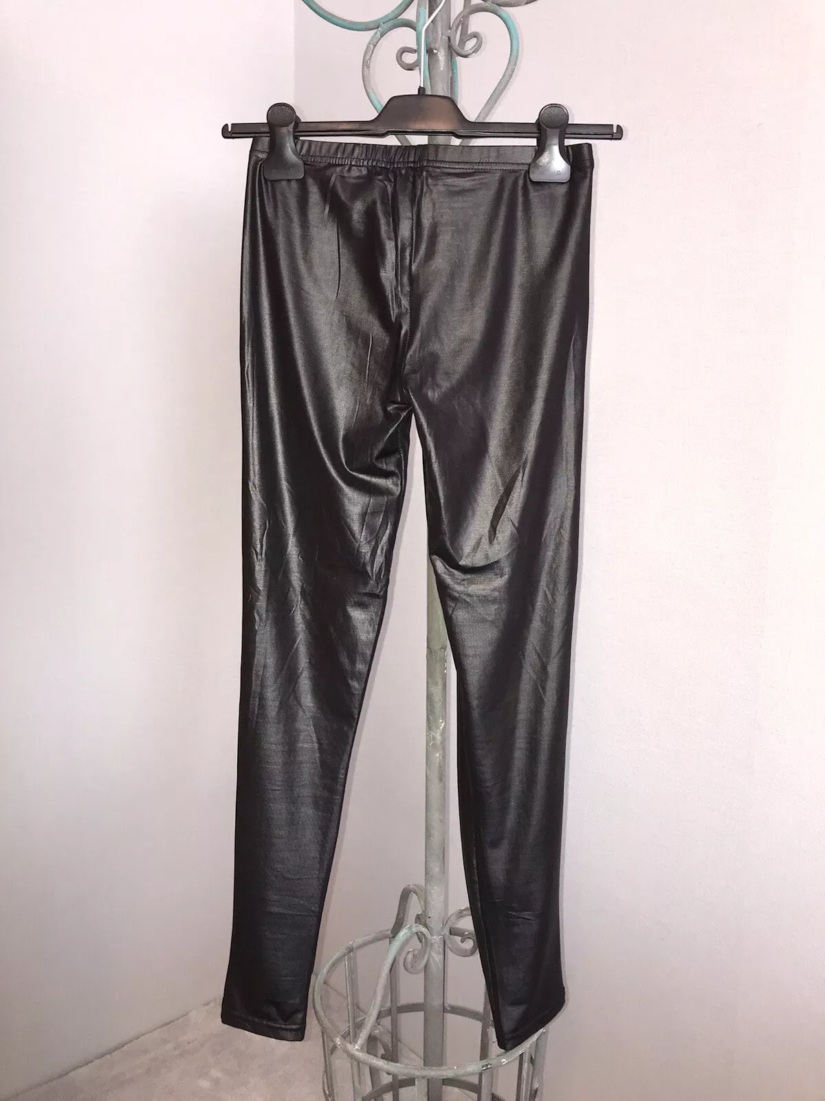 *** Leggings ~ Glitzer ~ Lederoptik ***