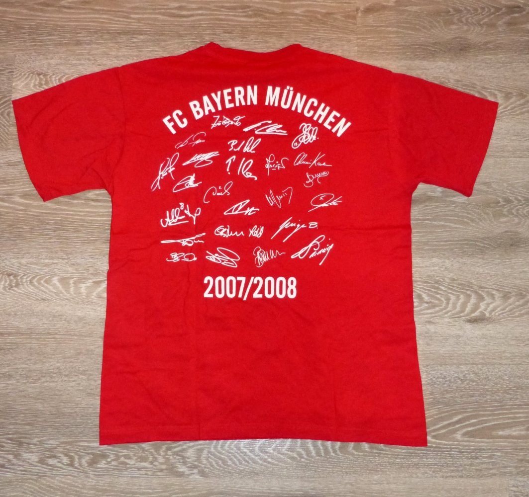 T-Shirt FC Bayern, Größe L, rot 
