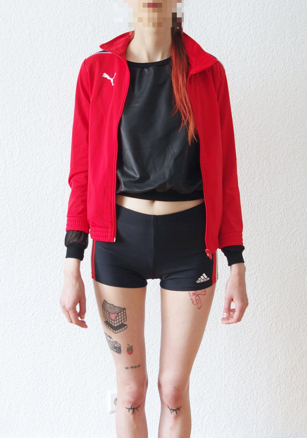 Y2k PUMA retro Jacke Gr. XXS XS Logo Tracksuit vintage Festival Technobarbie bratz