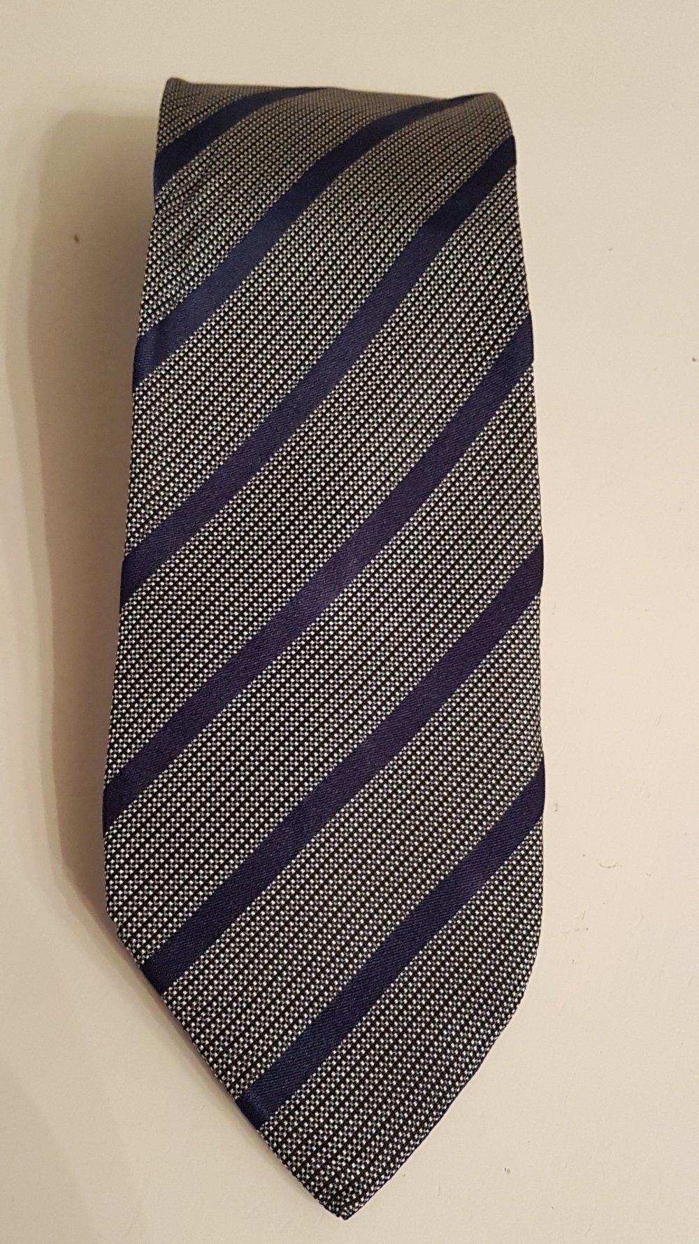 Prochownick Krawatte, blau, Seide