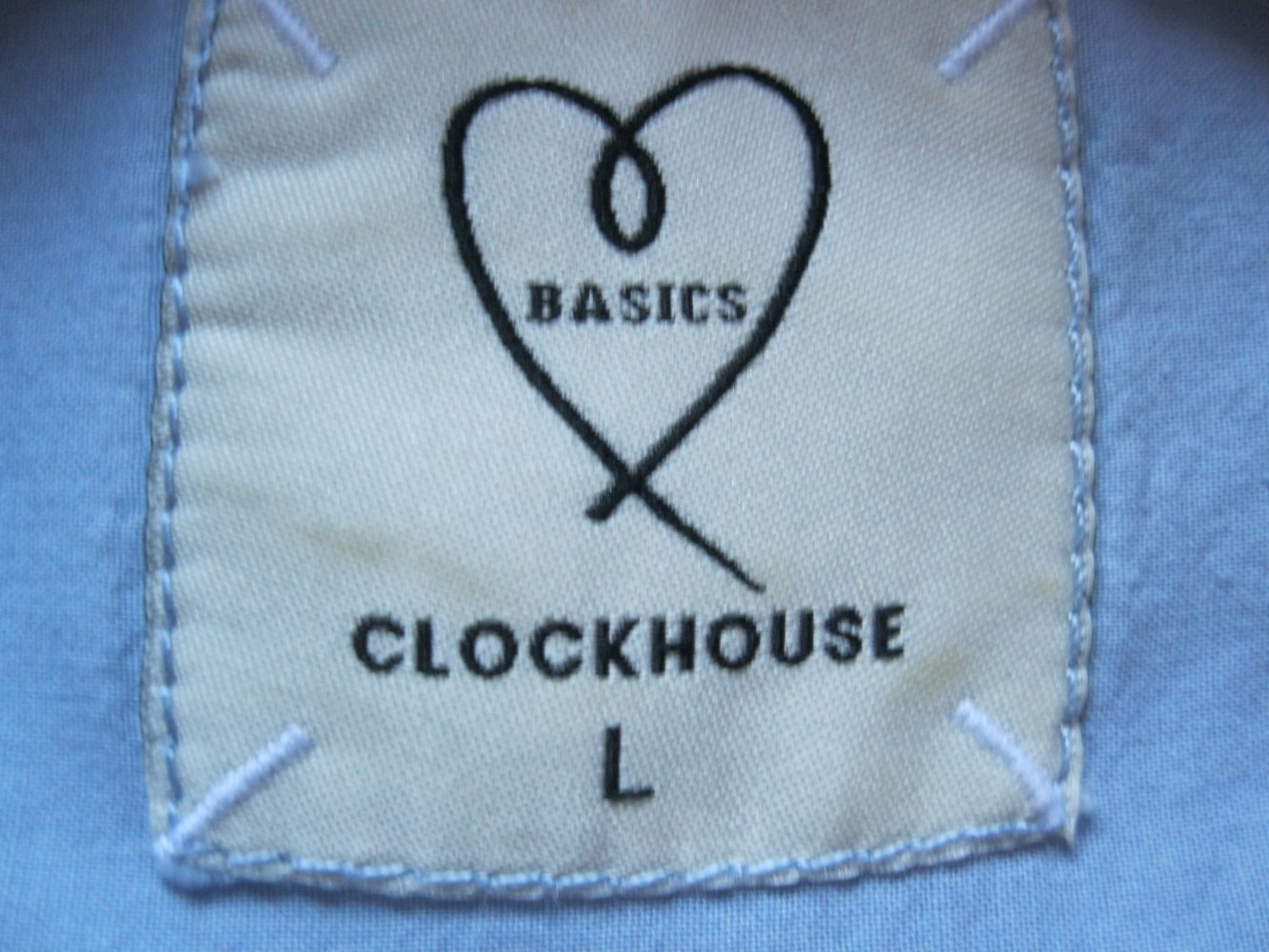 Bluse #Ohne Ärmel# Clockhouse Basic # hellblau # L