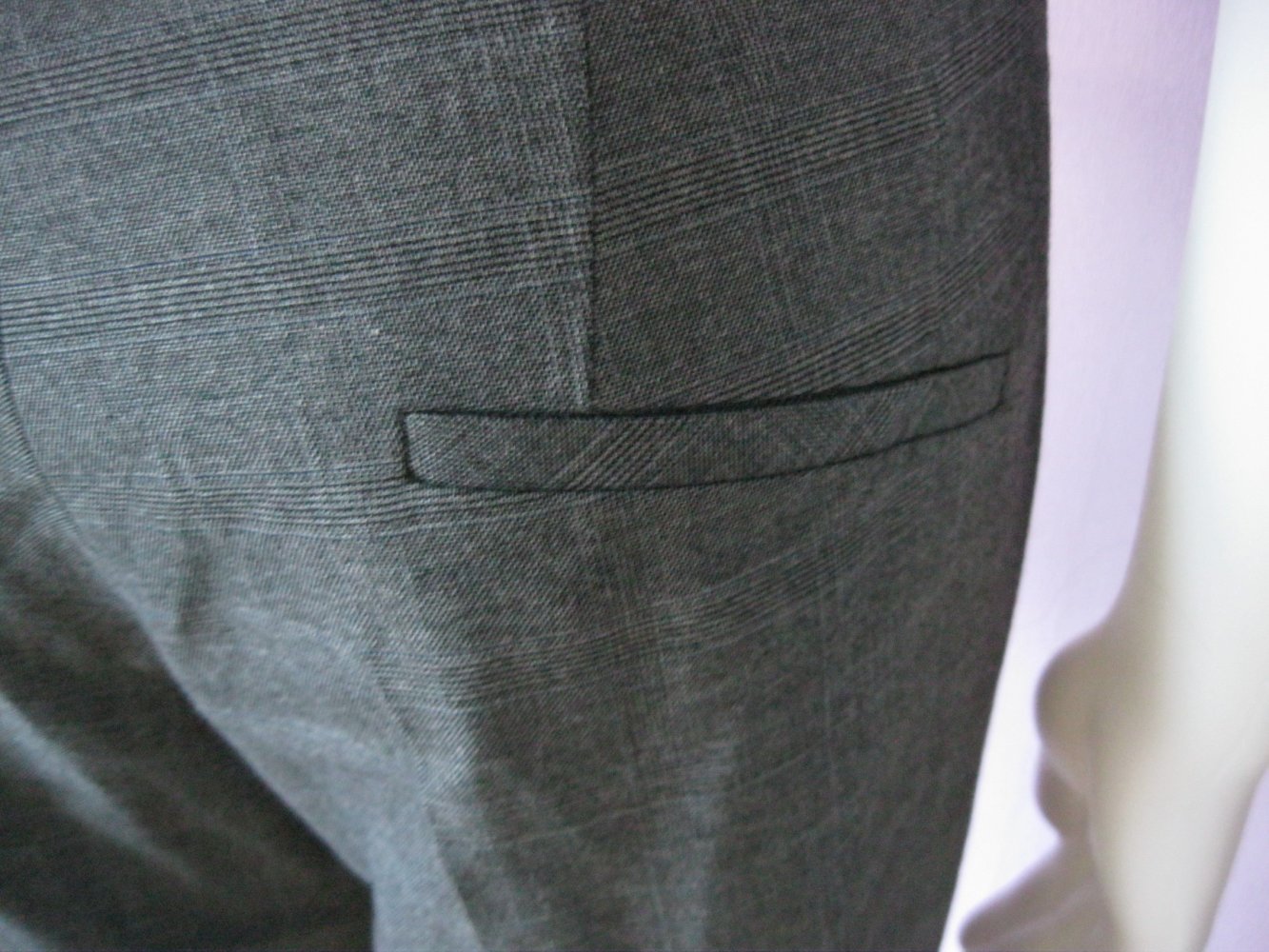 Stoffhose # Businesshose # Esprit # Bundfalte # Grau # 44