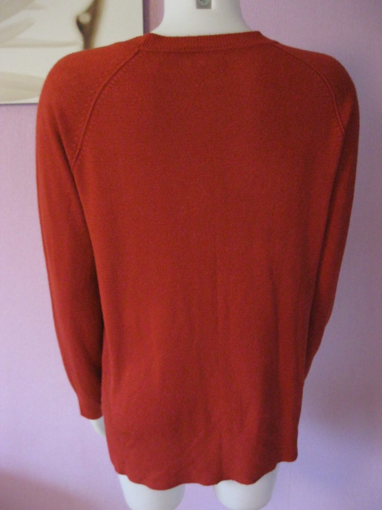 Feinstrick-Pullover # Rostrot # Primark # M