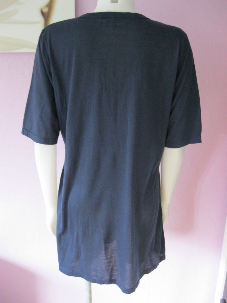 Mini-Kleid # Big-Shirt # Street One # Jersey # Marineblau # 42/44
