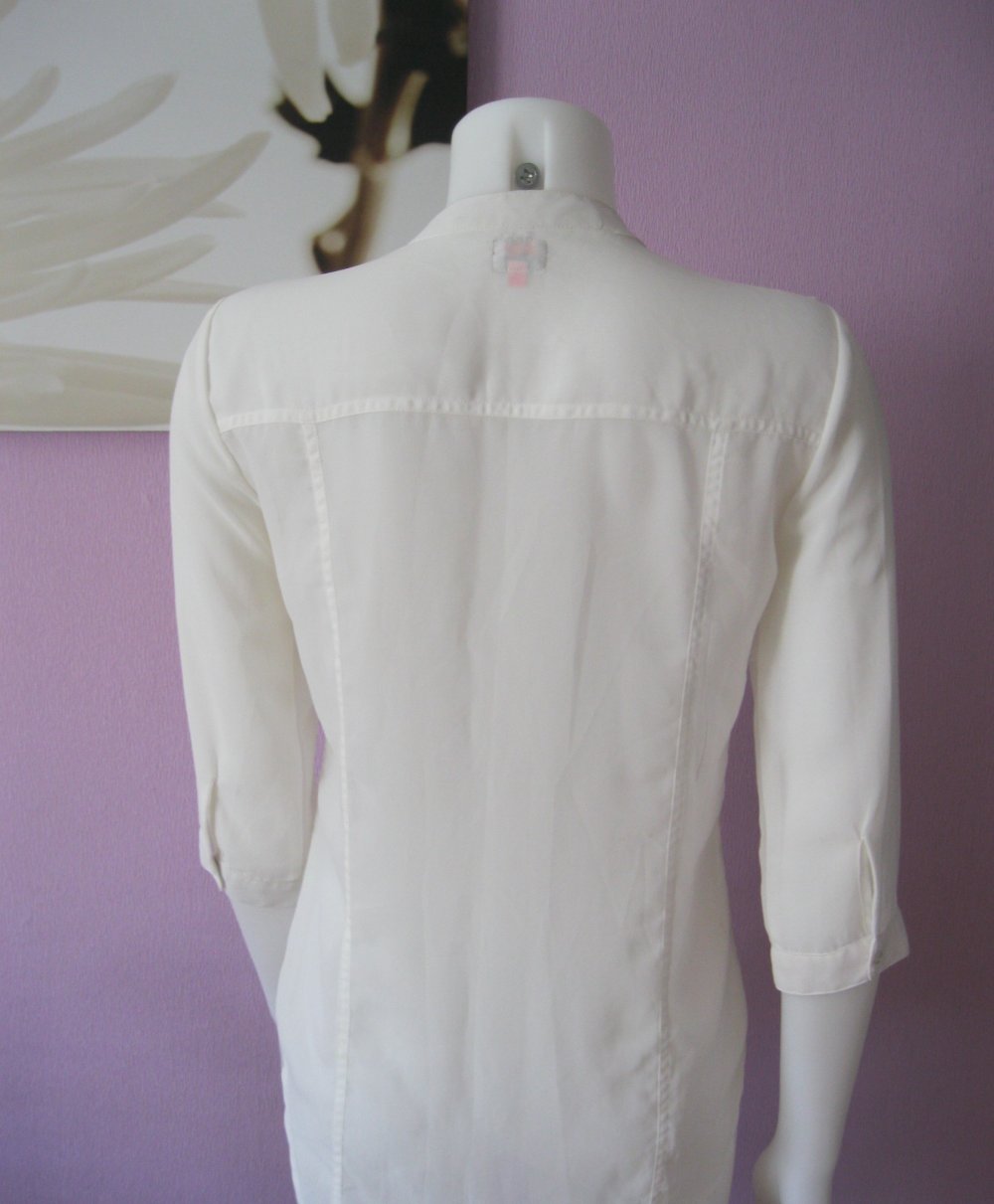 Weiße Bluse # Only # Gr. 36