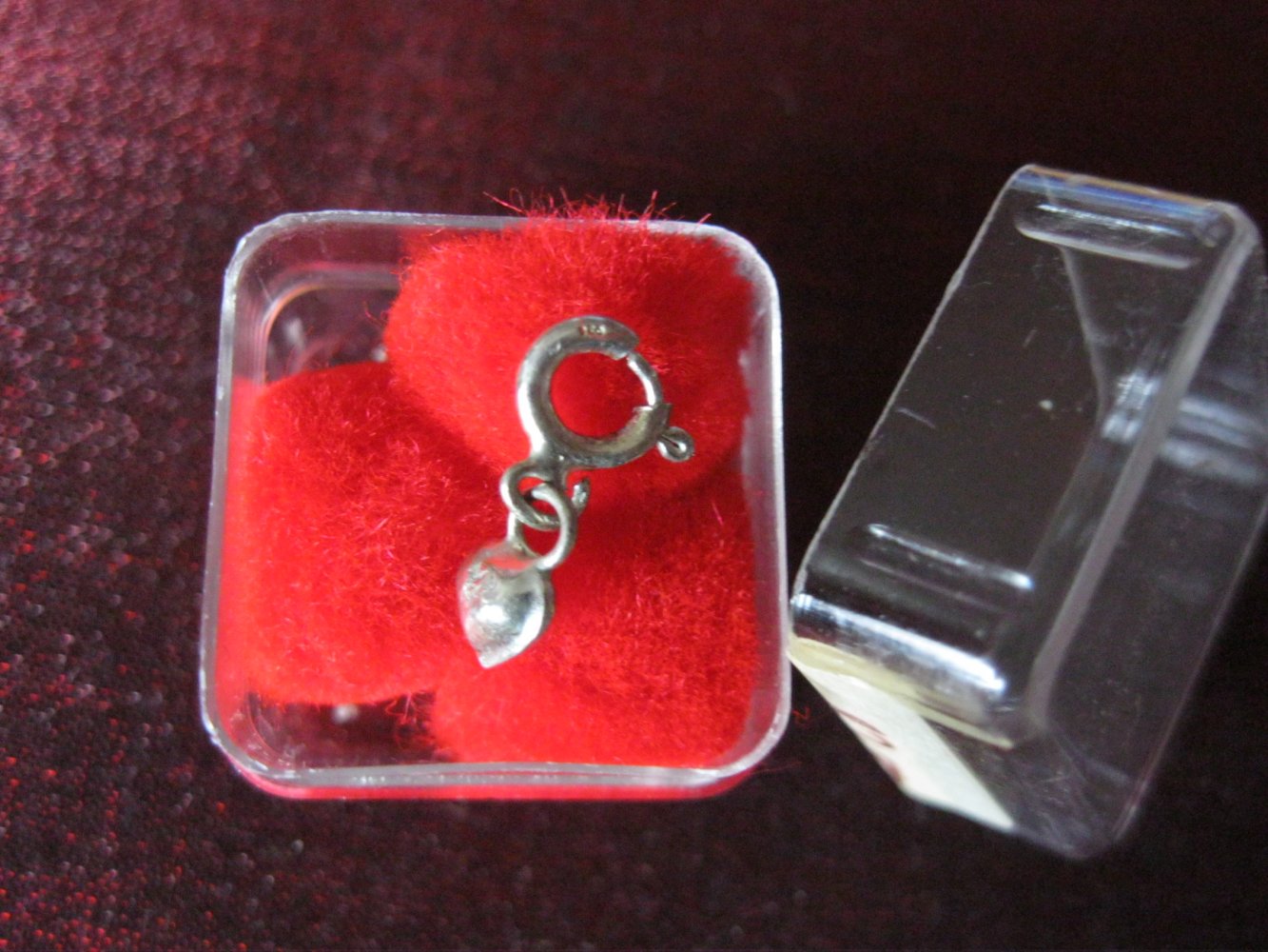 NEU #Nagelpiercing # Anhänger Herz # 925 Sterling Silber