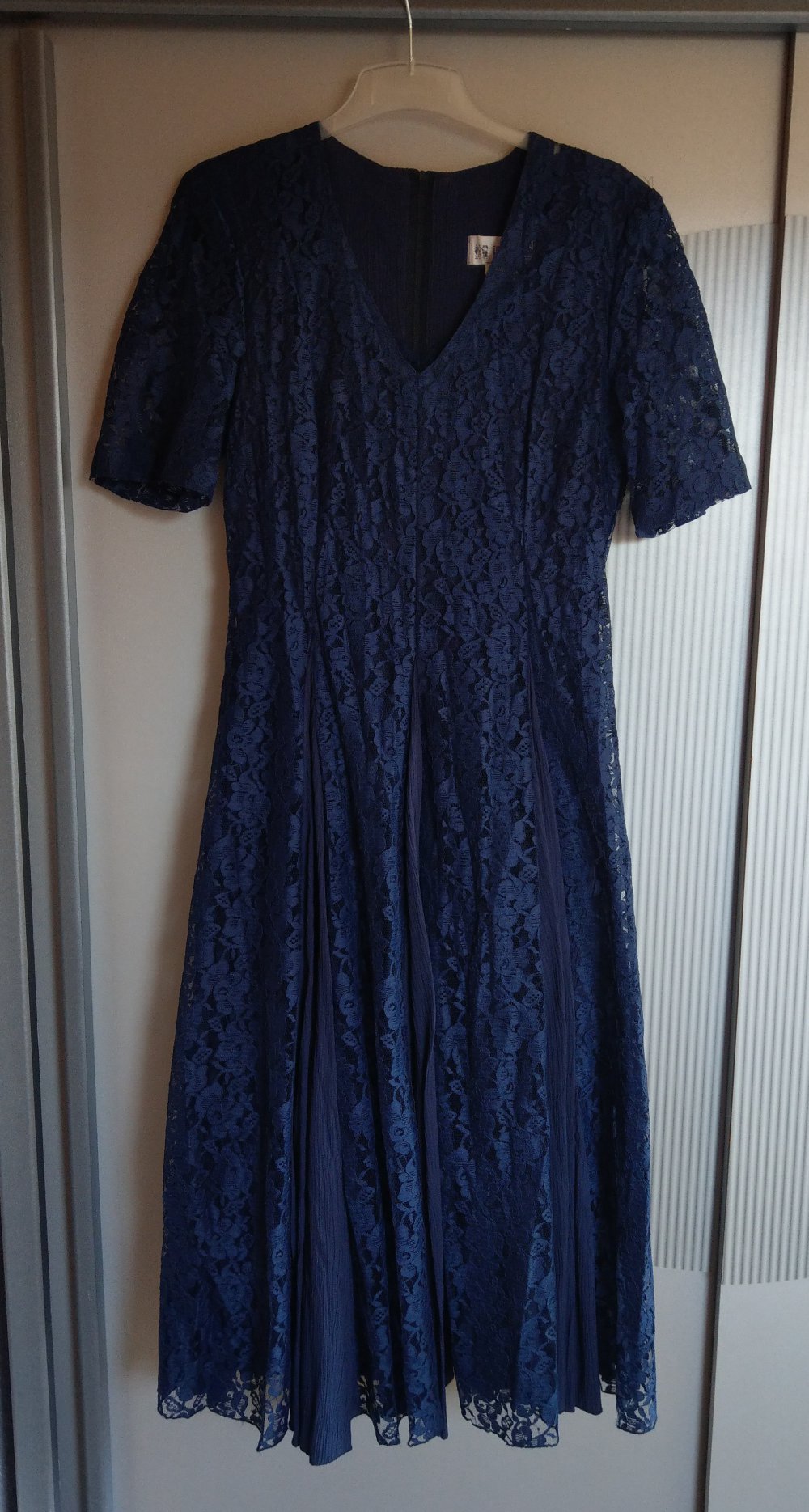 Kleid Spitze blau Together