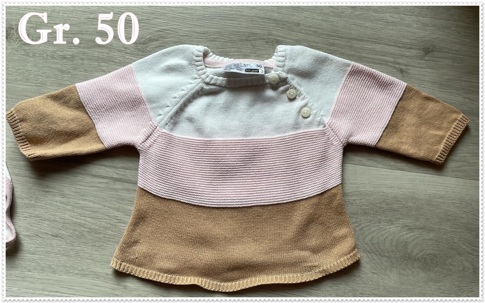 Süßer Mädchen Pullover Gr. 50 