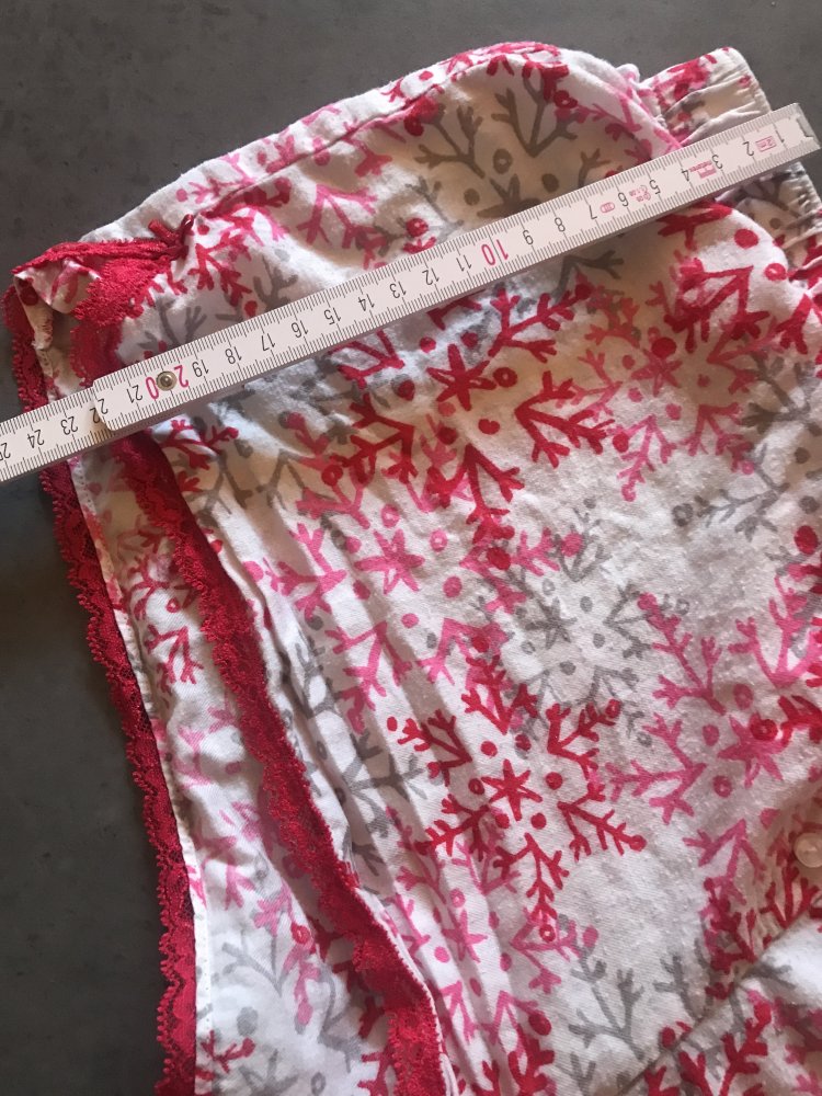 Short Pant Victoria’s Secret M Pyjama Panty Magenta Sleepie Lingerie Hose kurz Flügelhose 