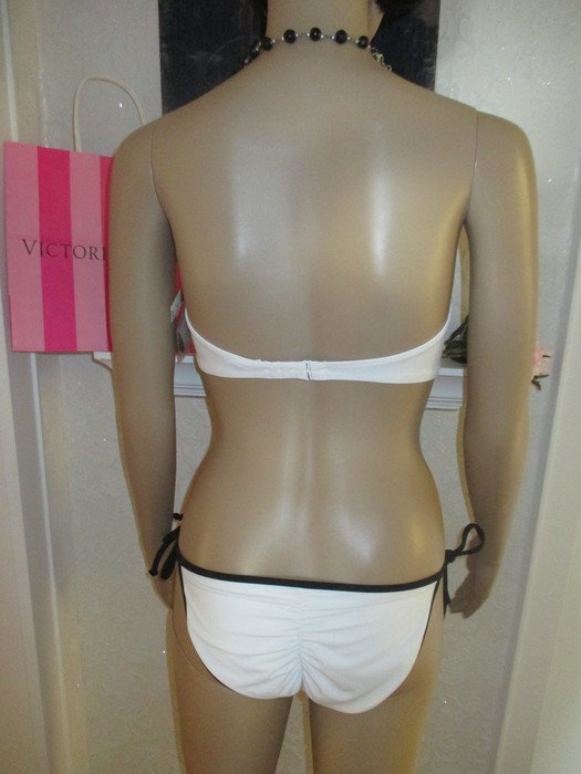  NEU mit ETIKETT * Sexy * Bandeau * Push- Up * Pailletten * Bikini 