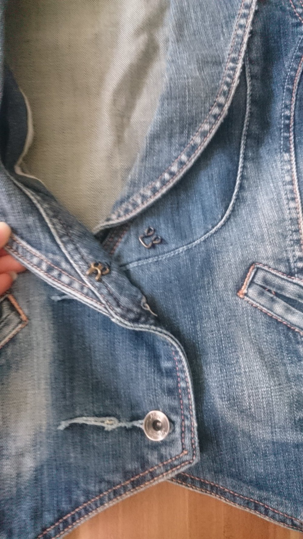 Jeans Weste