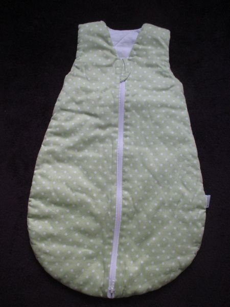 NEU * Praktisch * Wattierter * Baumwolle * Punkte * Polka Dots * Baby BOY oder auch GIRL * Schlafsack 