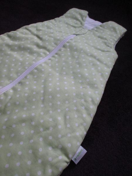 NEU * Praktisch * Wattierter * Baumwolle * Punkte * Polka Dots * Baby BOY oder auch GIRL * Schlafsack 
