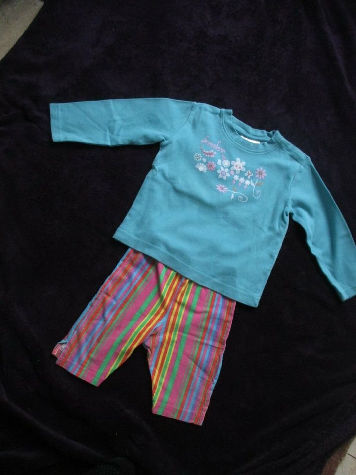  NEUw * BOY * GIRL* UNISEX * Streifen * T-Shirt * Schlupf * Radler * Jogging- Hose 