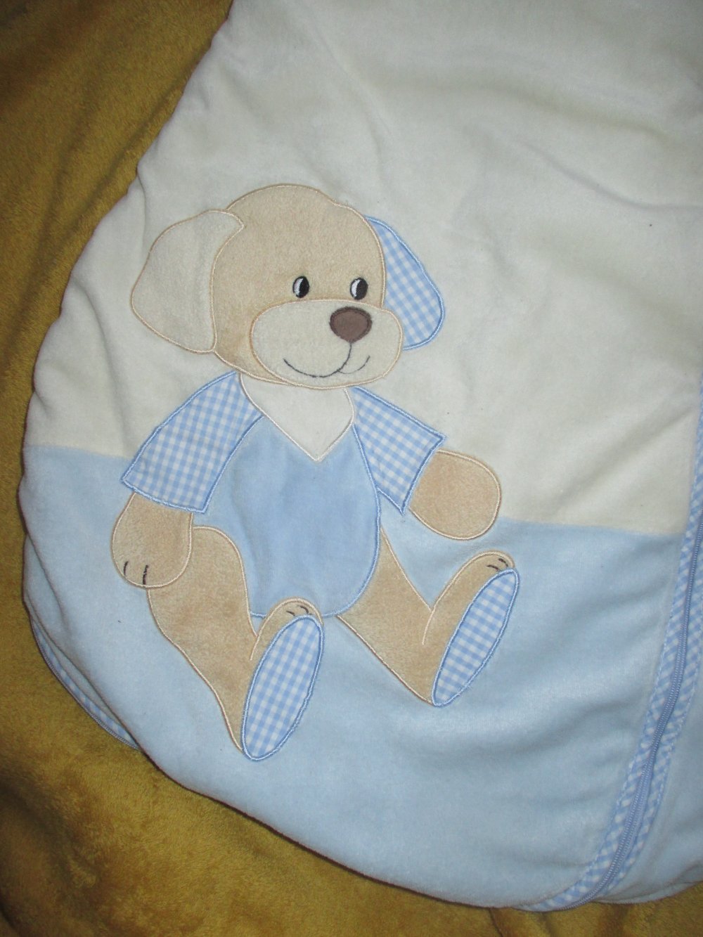 NEU * Baby * BOY oder auch GIRL * Applikation * Stickerei Nicki * Schlafsack 