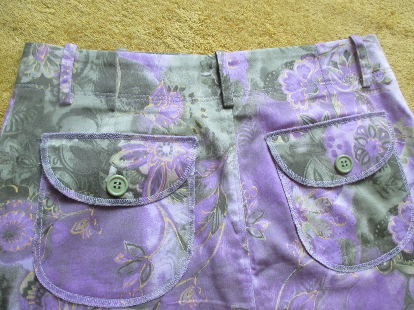 NEU * Aquarell * Blumen * Blüten * Flower- Power * Mini- Rock 