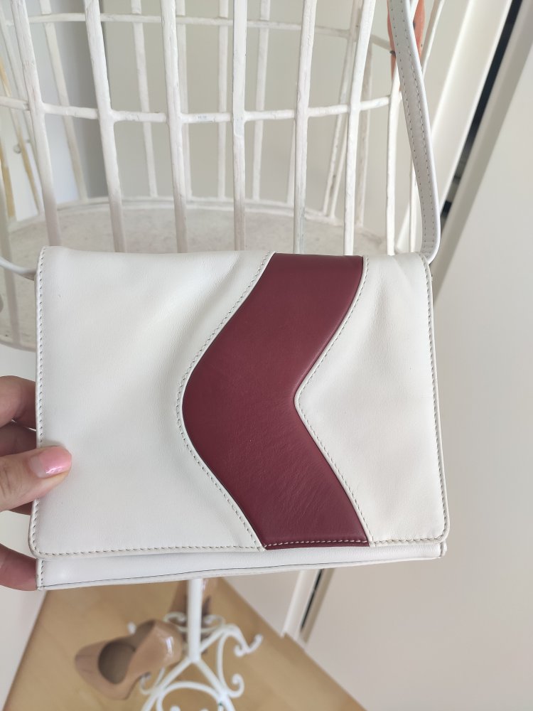 Kleine Echtledertasche Vintage Pamela 