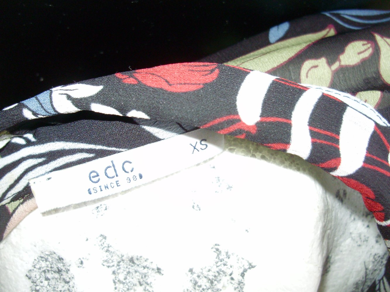 Esprit Hemdblusen Kleid Longbluse bunt XS=S