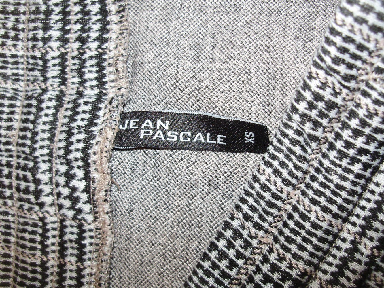jean Pascale Rock Karo Streifen an Seite Gr XS / S NEU