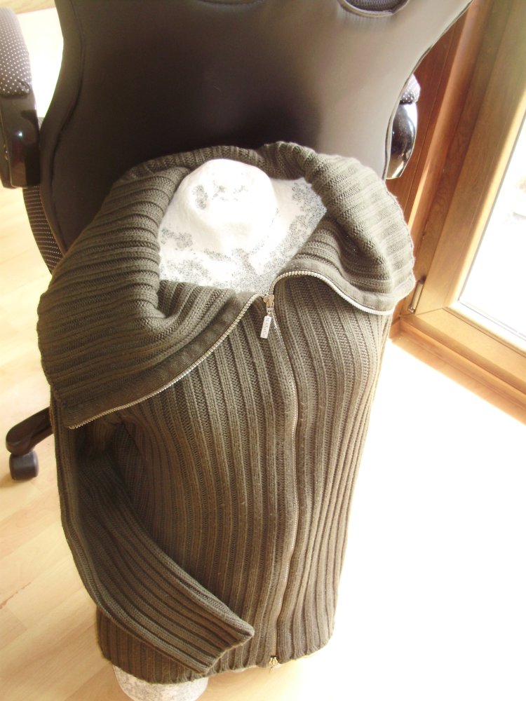 Max &CO Cardigan khaki RV M L