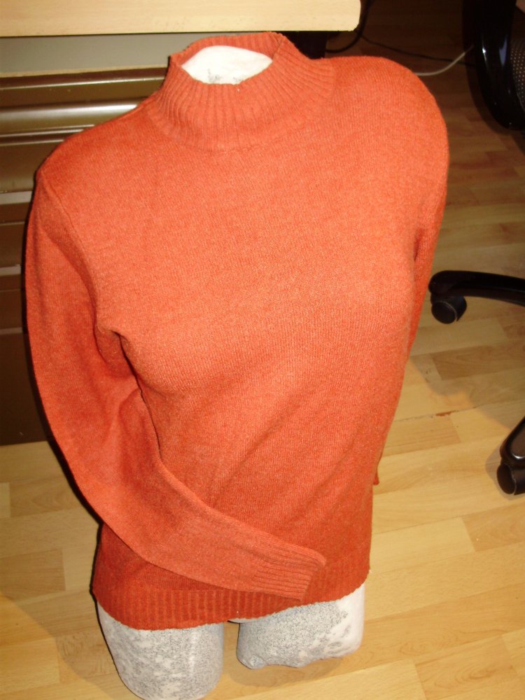 Vila Pullover rost orange S