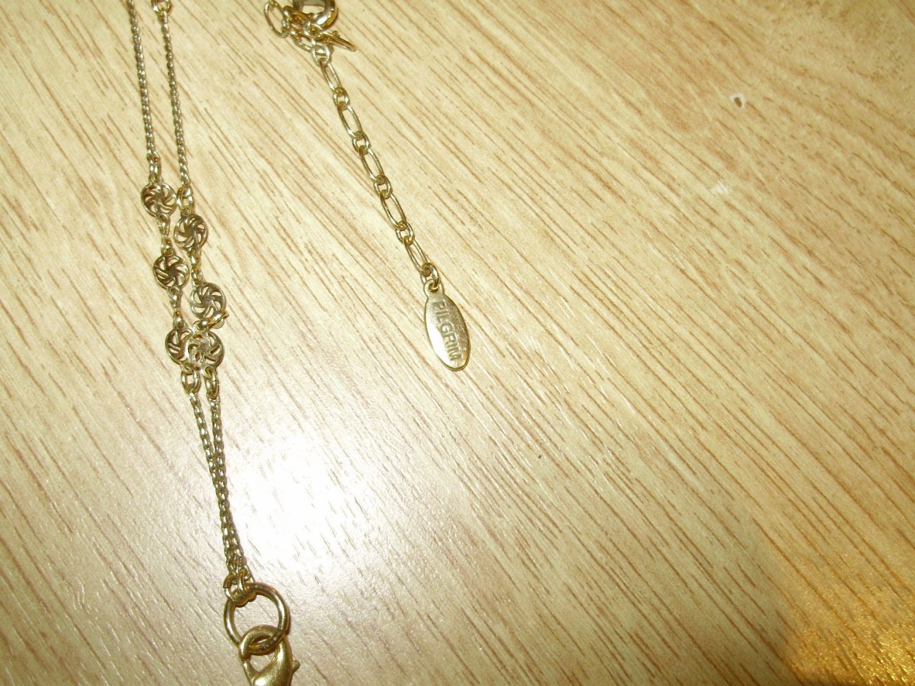 Pilgrim Kette golden Anhänger Stern 49 cm