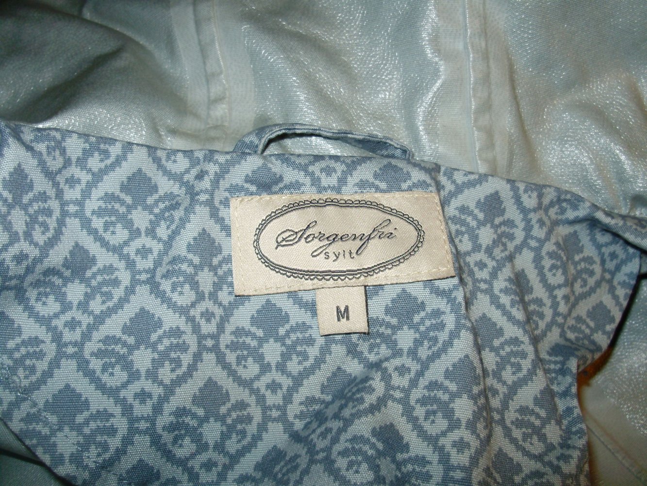 Sorgenfri Mantel wasserabweisend Muster romantisch warm M