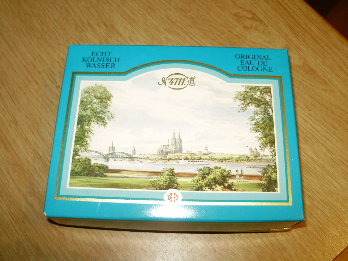 4711 Echt Kölnisch Wasser Geschenkset 25 ml + Seife OVP NEU 60- er