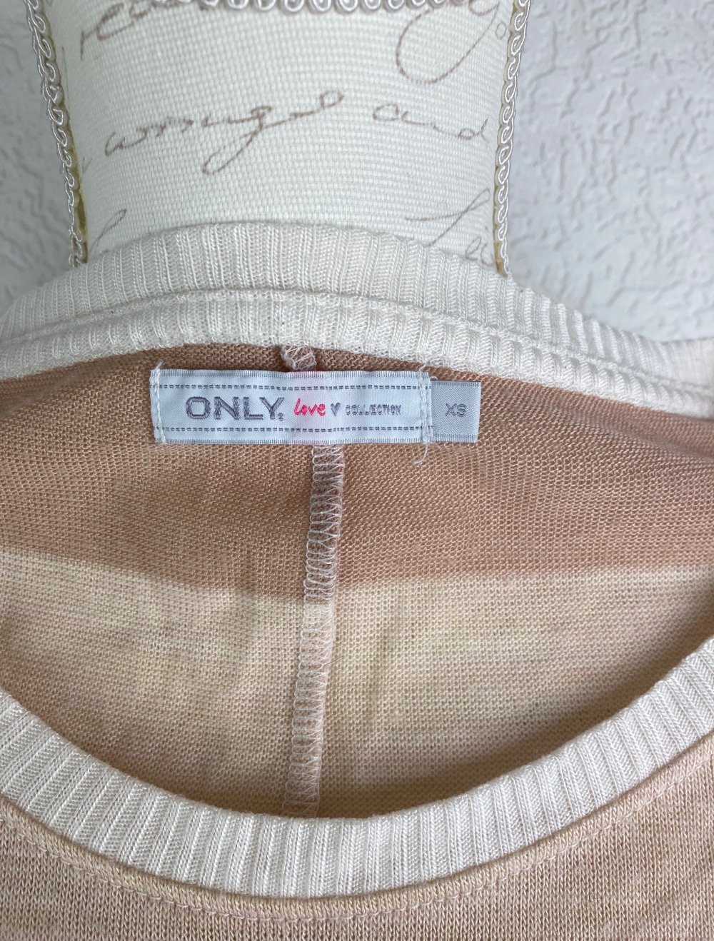 Only gestreiftes Sweatshirt Shirt