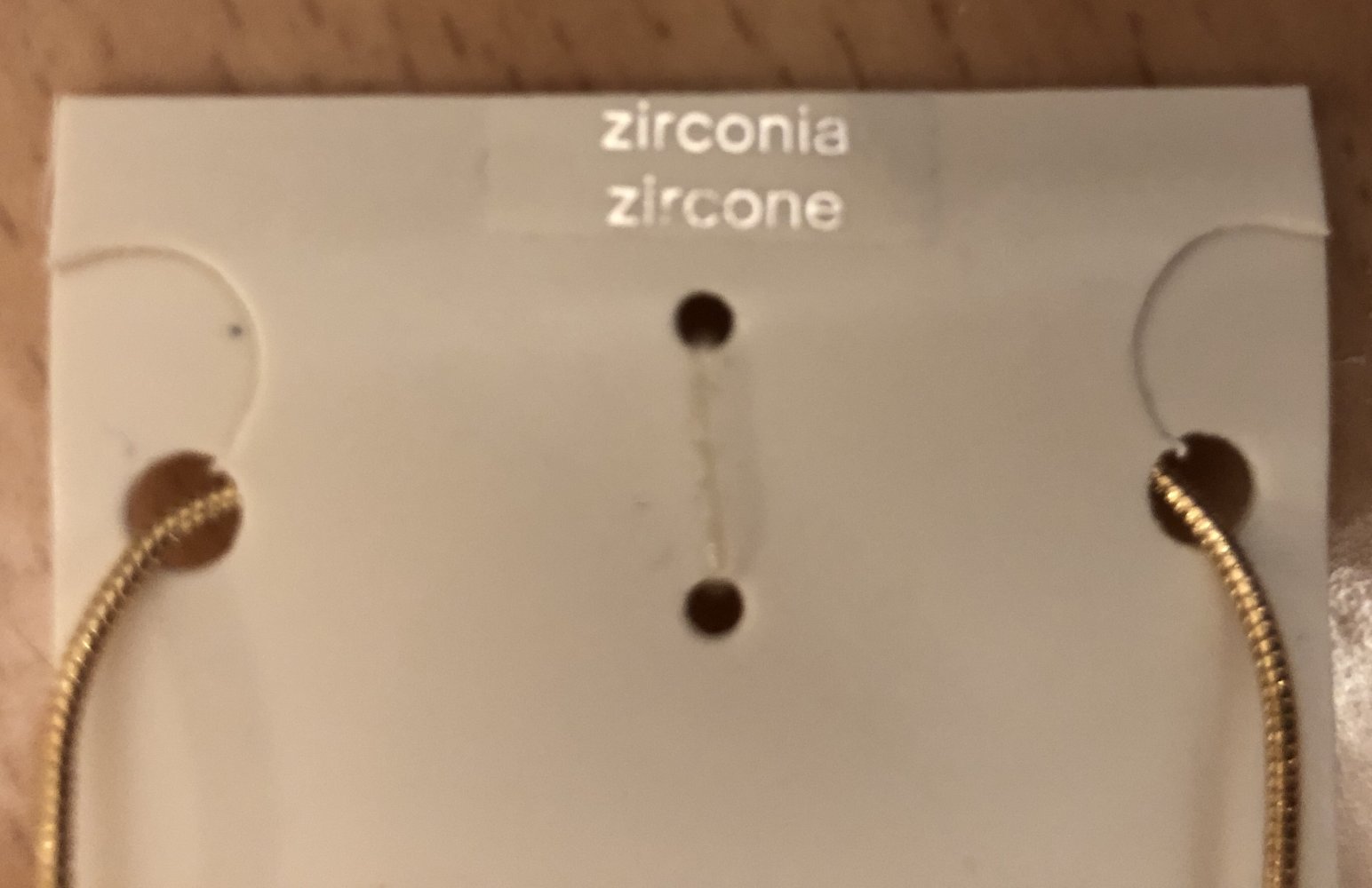 Zirconia Halskette neu 