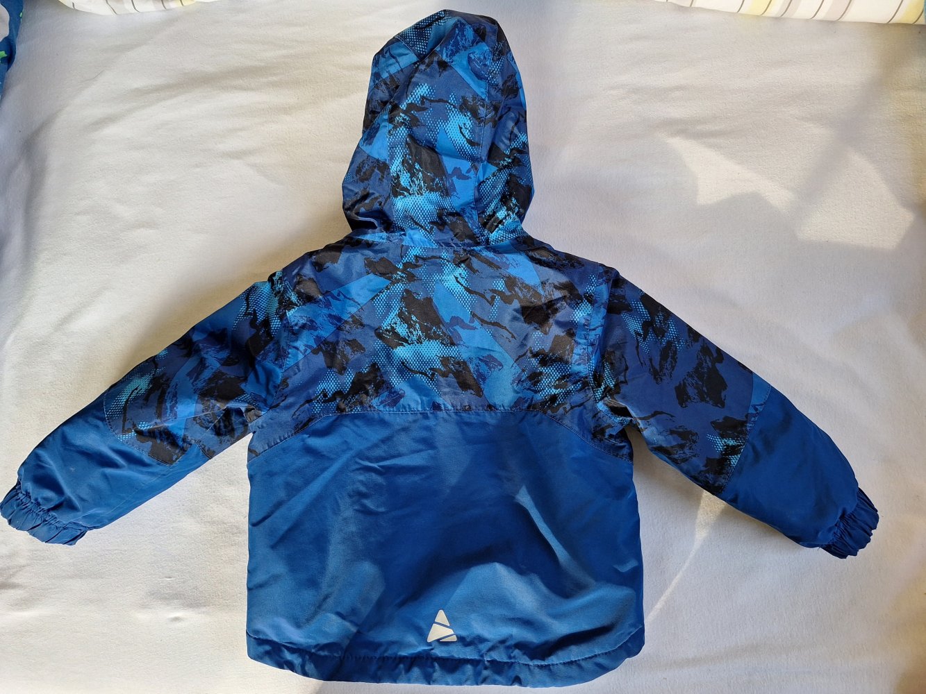 Tolle blaue Winterjacke, Gr. 86/92