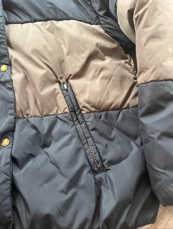 Winterjacke/Steppjacke/Save the Duck Größe S schwarz-braun