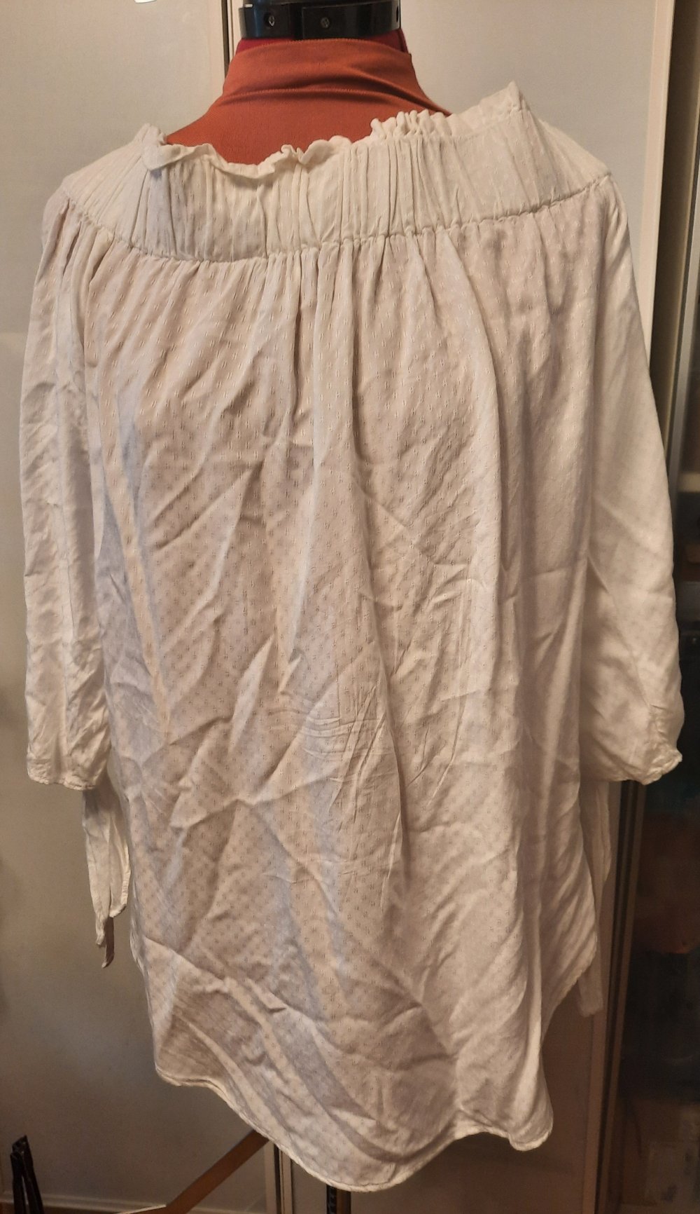 Schulterfrei und 3/4 Ärmel H&M Tunika Gr. 40