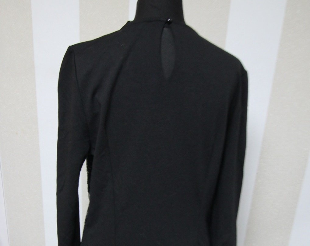 Kleid mit Pailletten Abendkleid Party Cocktailkleid Silvester Weihnachten